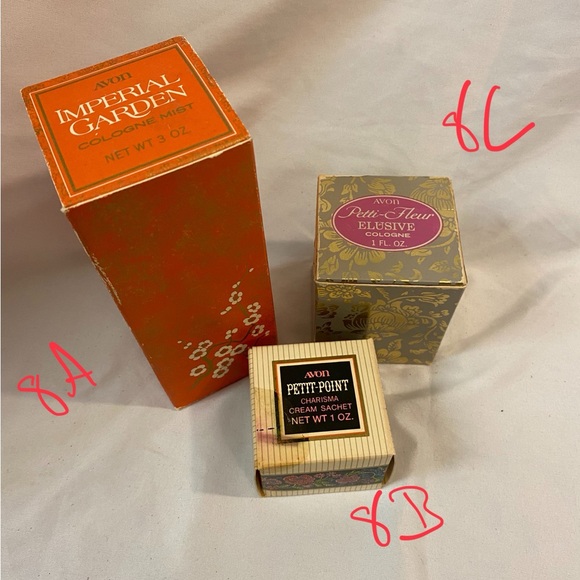 3 piece vintage Avon decanter (#A8) - Picture 11 of 11